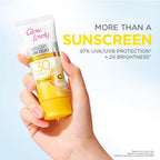 GLOW&LOVELY BRIGHT UV DUO SUNSCREEN 30 SPF+  25g