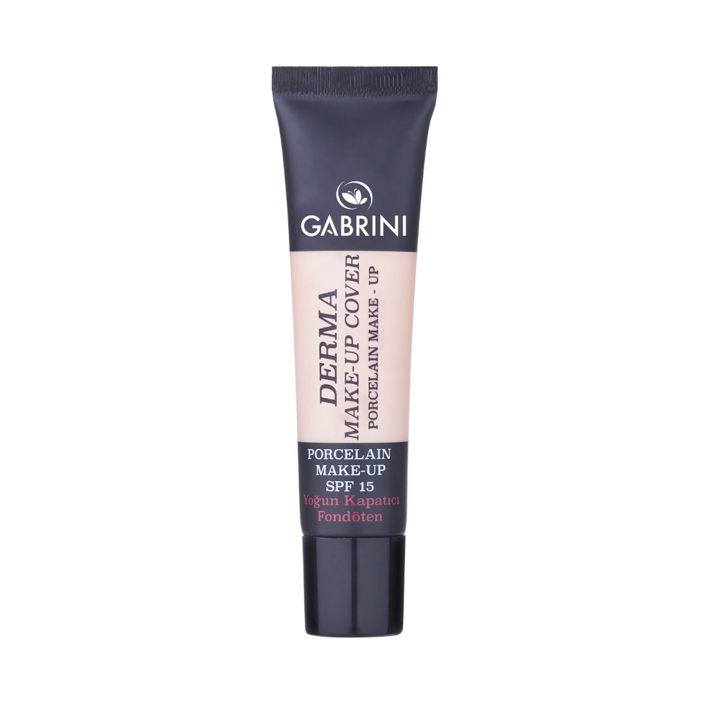 GABRINI Derma Make-Up Cover tube on a white background