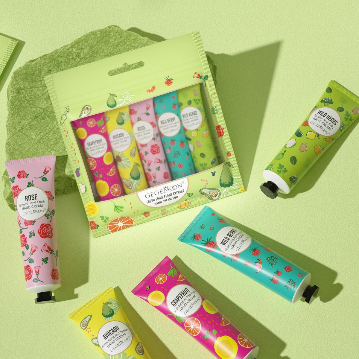 Gegemoon Fresh Fruit Plant Extract Hand Cream