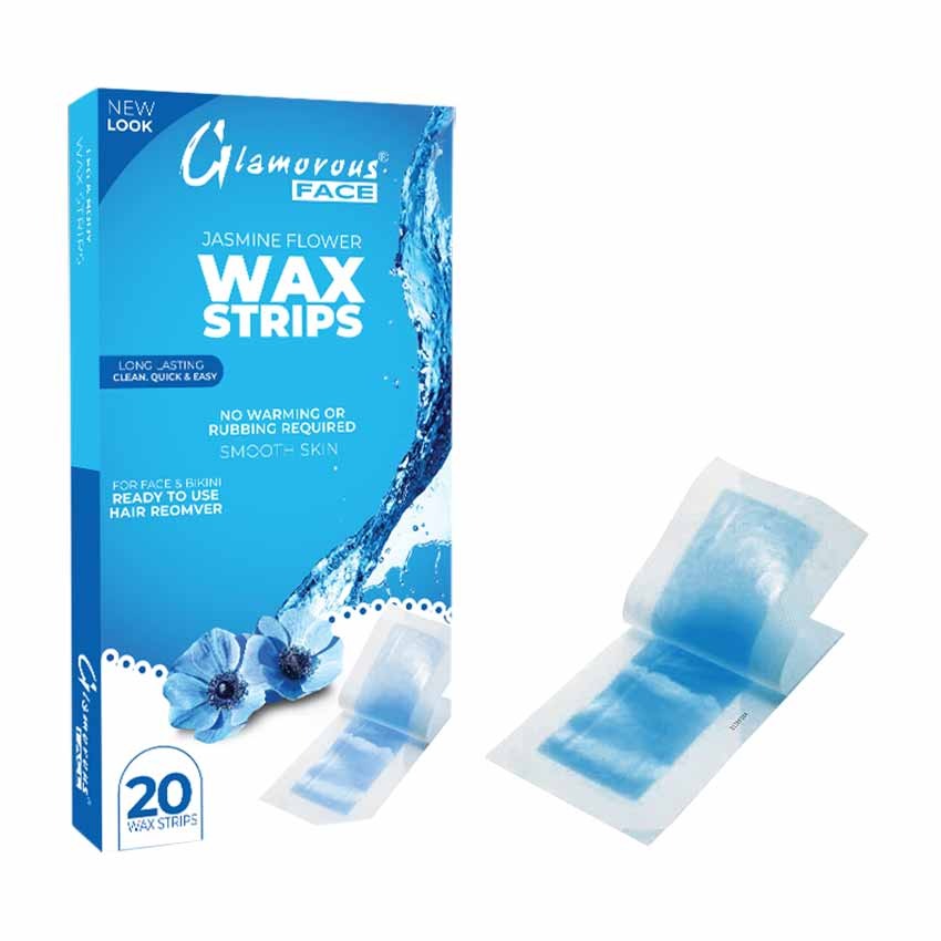 Glamorous Face-Body-Wax-Strips-_Jasmine-Flower