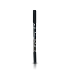 Black eyebrow pencil on a white background
