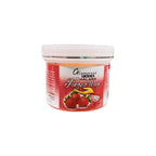 Jar of Halawa Finger Wax with a white lid on a white background