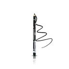 Black eyeliner pencil with a white background