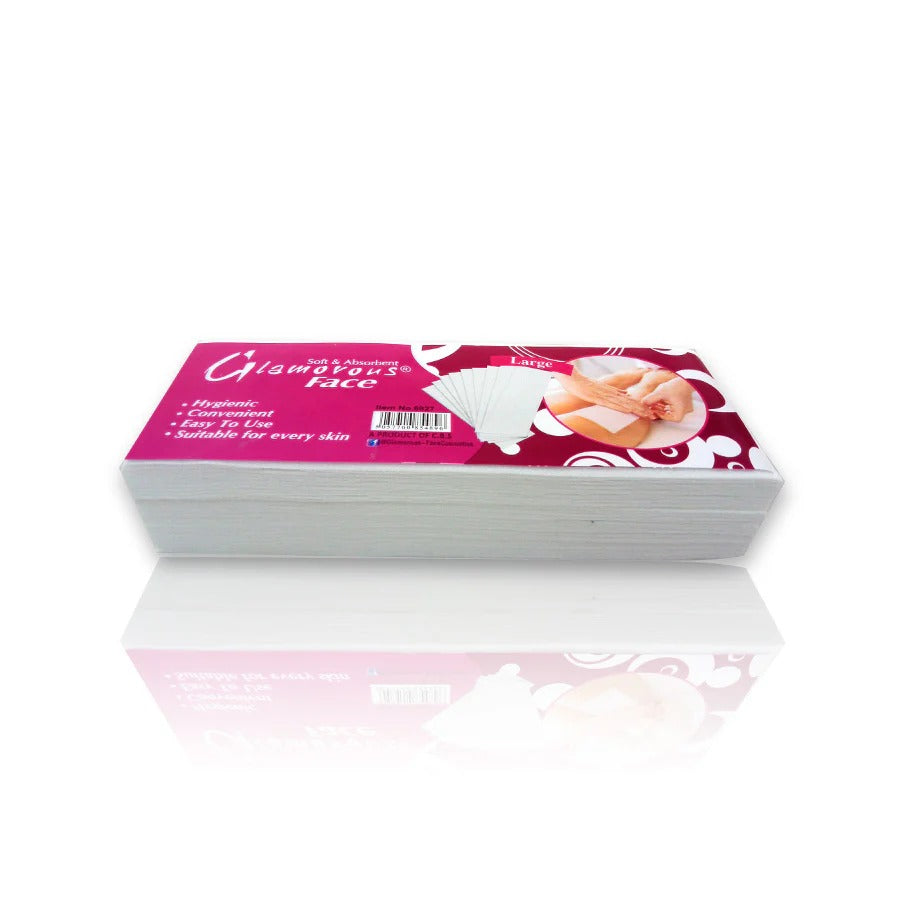 Glamorous Face Wax Paper Strip Large