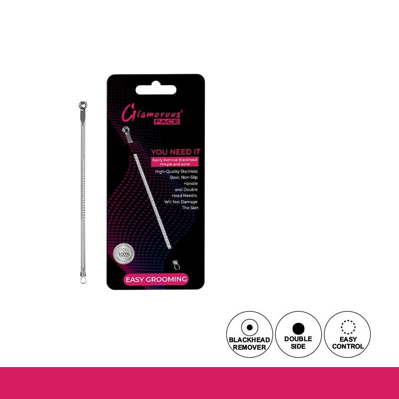 Packaged blackhead remover with Glamorous Face branding on a white background