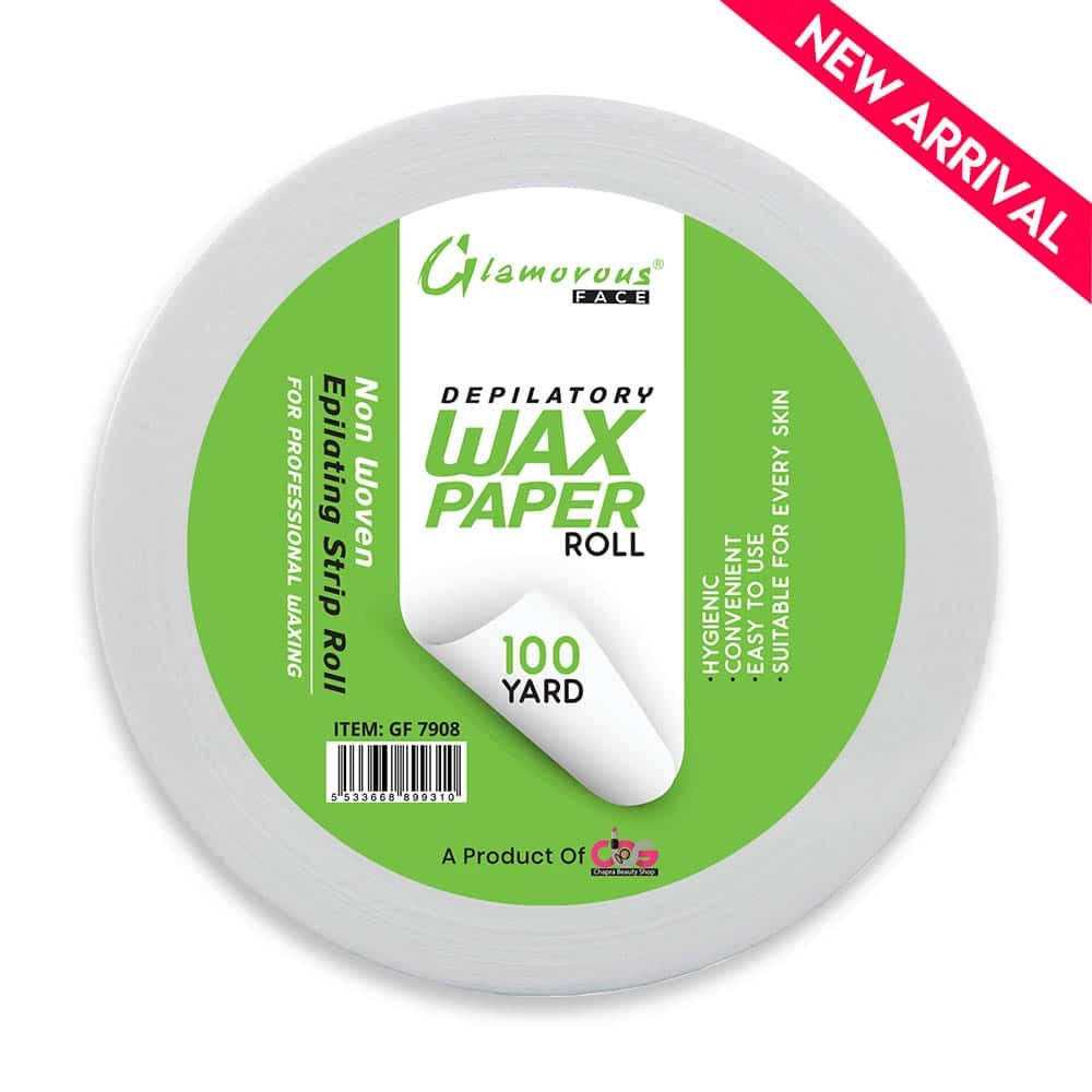 Glamorous Face Depilatory Wax Roll Paper (100 Yard)