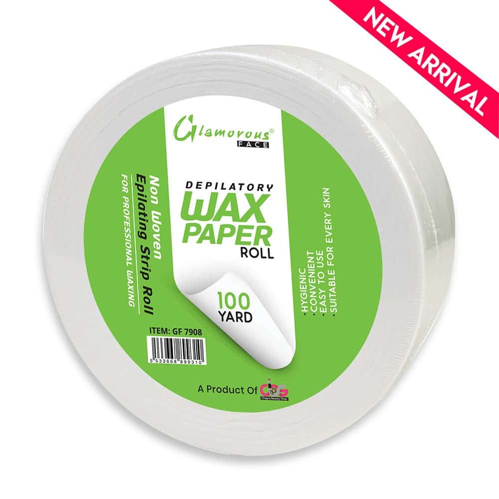 Glamorous Face Depilatory Wax Roll Paper (100 Yard)