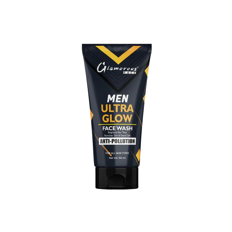 Glamorous Face Men Ultra Glow Face Wash Anti-Pollution