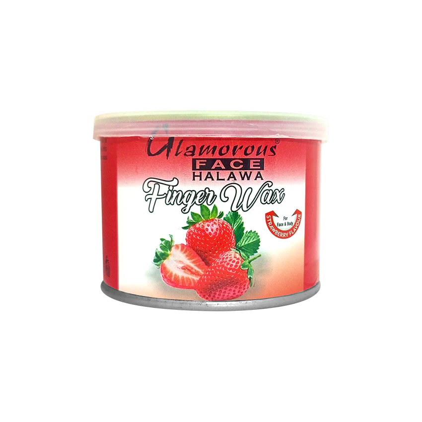 Glamorous Face Tin Finger Wax 250 Gm (8 Flavour)