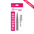 Glamorous Face tweezer packaging with pink and white design on a white background