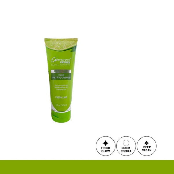 Glamorous Face Whitening Instant Foaming Cleanser (TUBE 175ML)