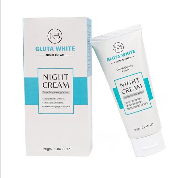 Gluta White Skin Glowing & Brightening Night Cream 60g