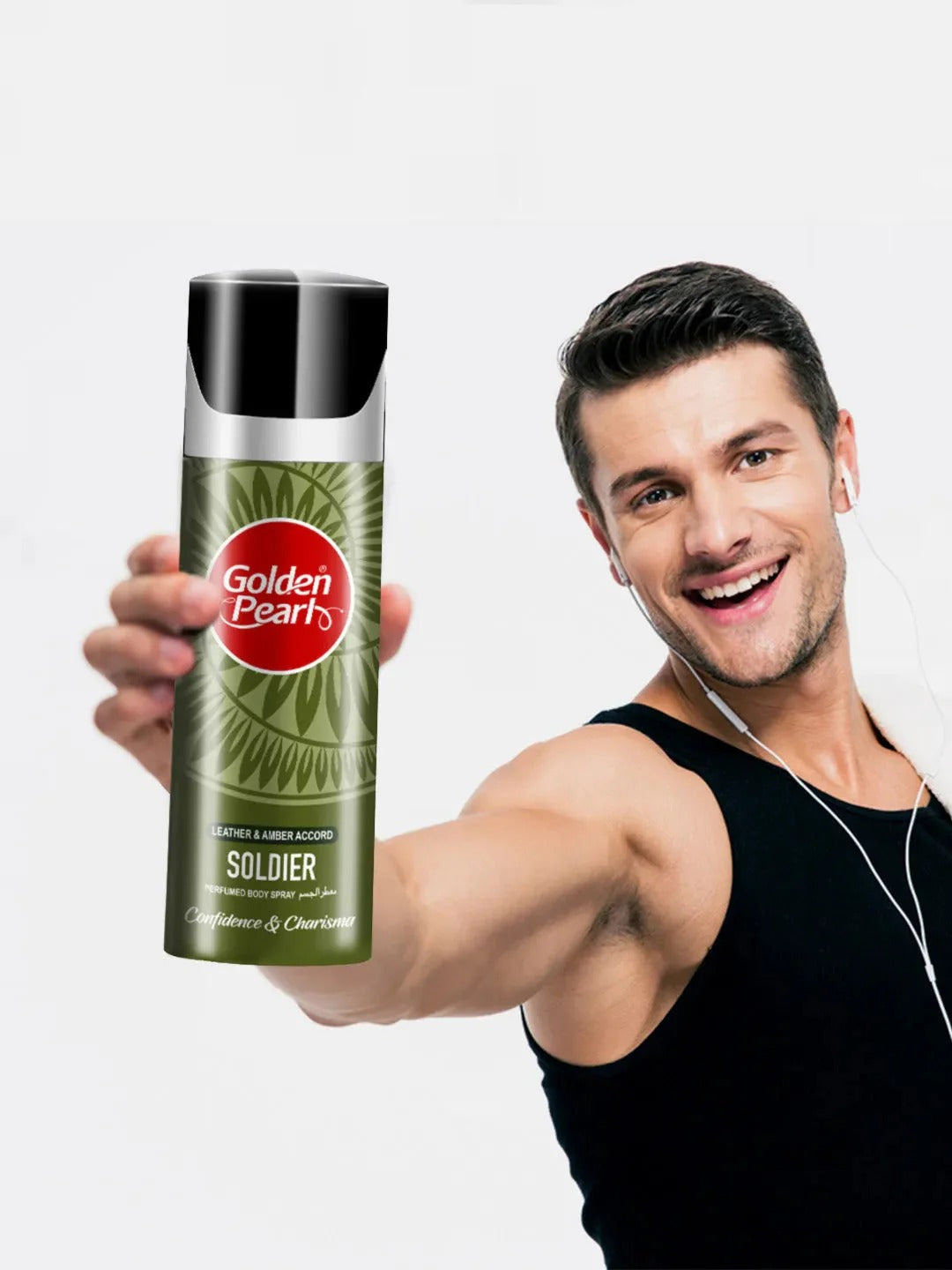 Golden Pearl Soldier Body Spray
