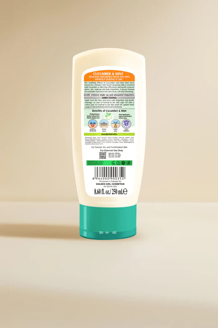 Golden Girl Cleansing Milk Cucumber & Mint