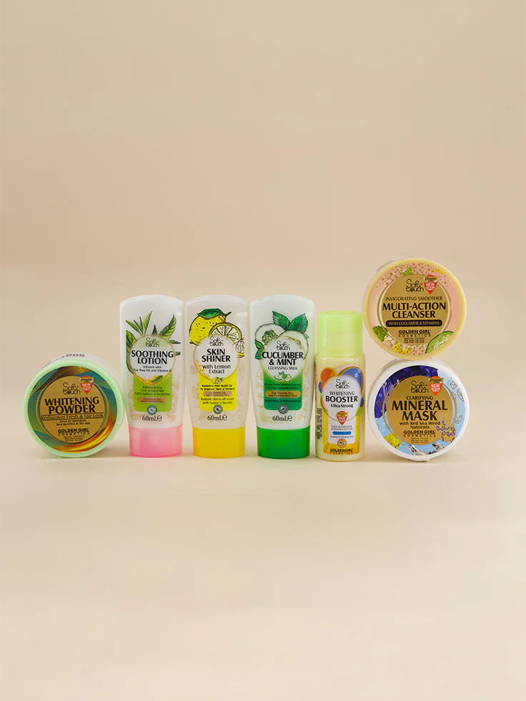 Golden Girl Whitening Facial Trial Kit 7 Items