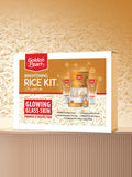 Golden Pearl Brightening Rice Skincare Kit – 5 Step Hydrating & Glow Routine