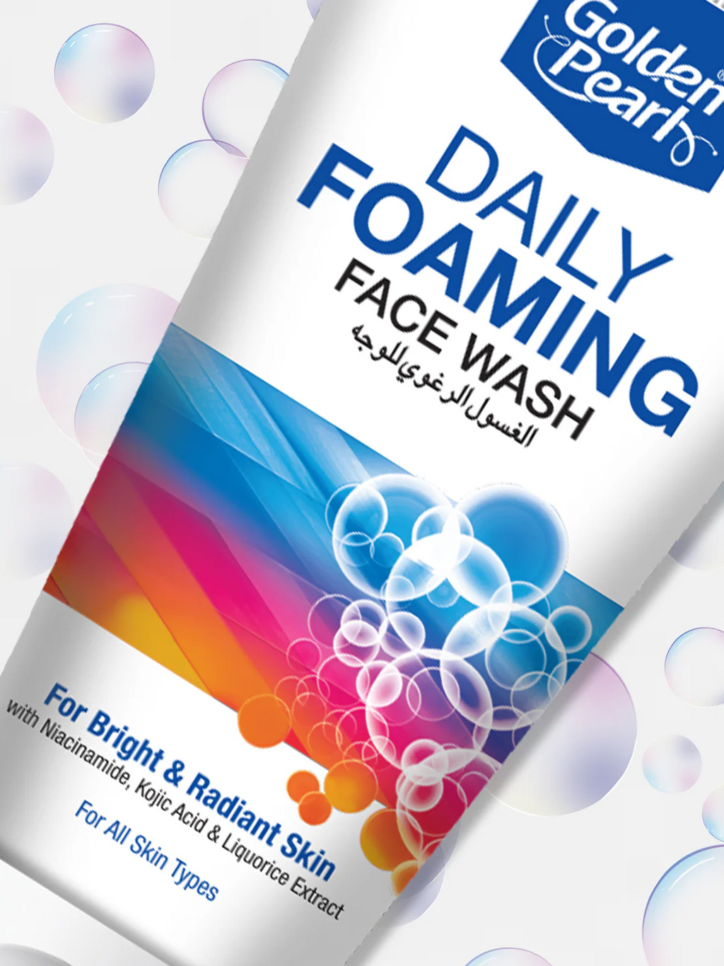 Golden Pearl Daily Foaming Face Wash