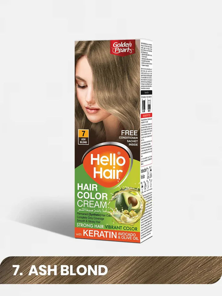 Golden Pearl Hello Hair - Hair Color Cream