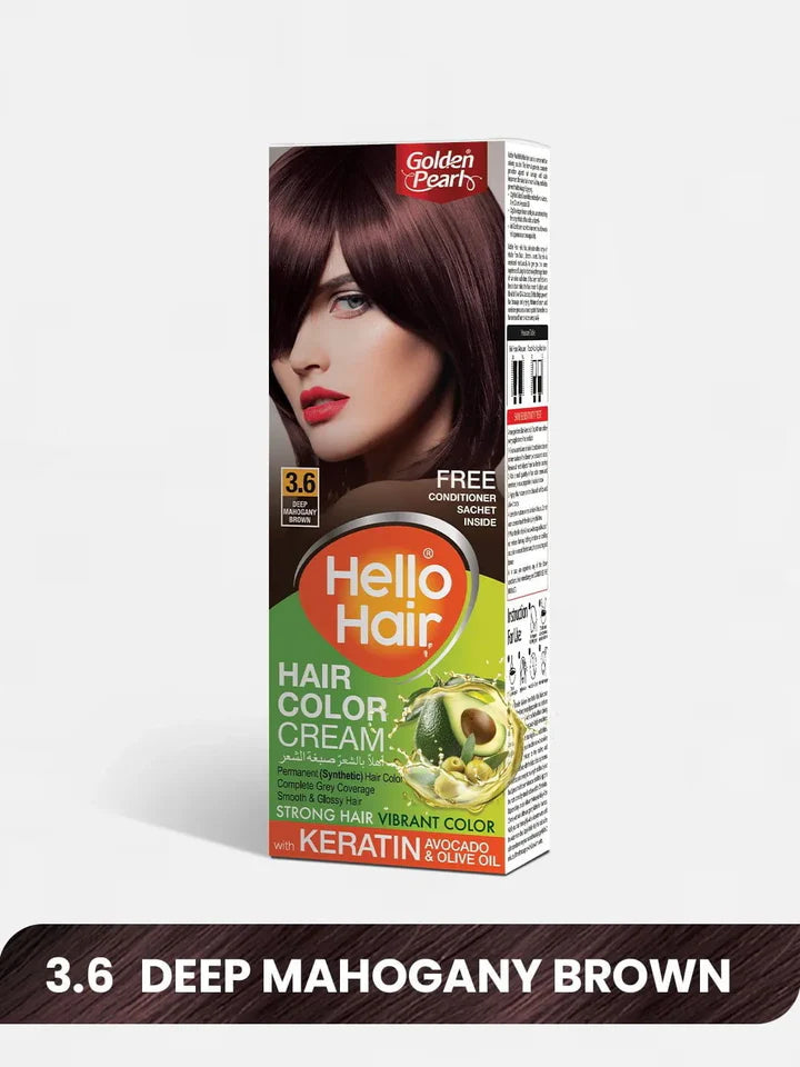 Golden Pearl Hello Hair - Hair Color Cream
