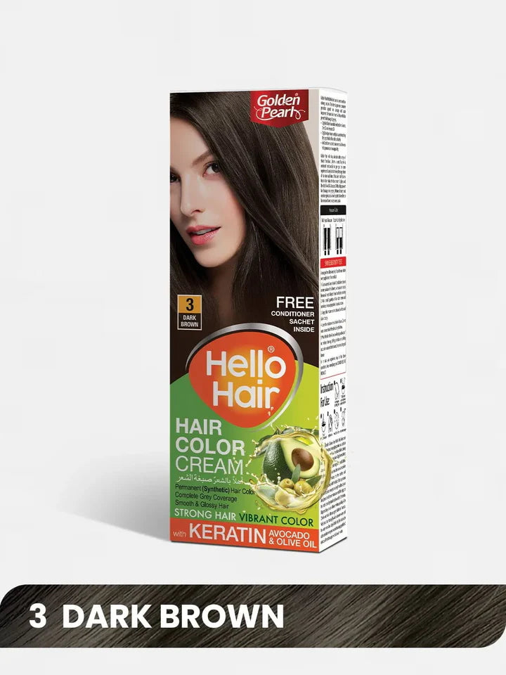 Golden Pearl Hello Hair - Hair Color Cream
