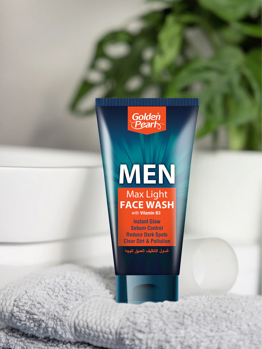 Golden Pearl Max Light Men Face Wash