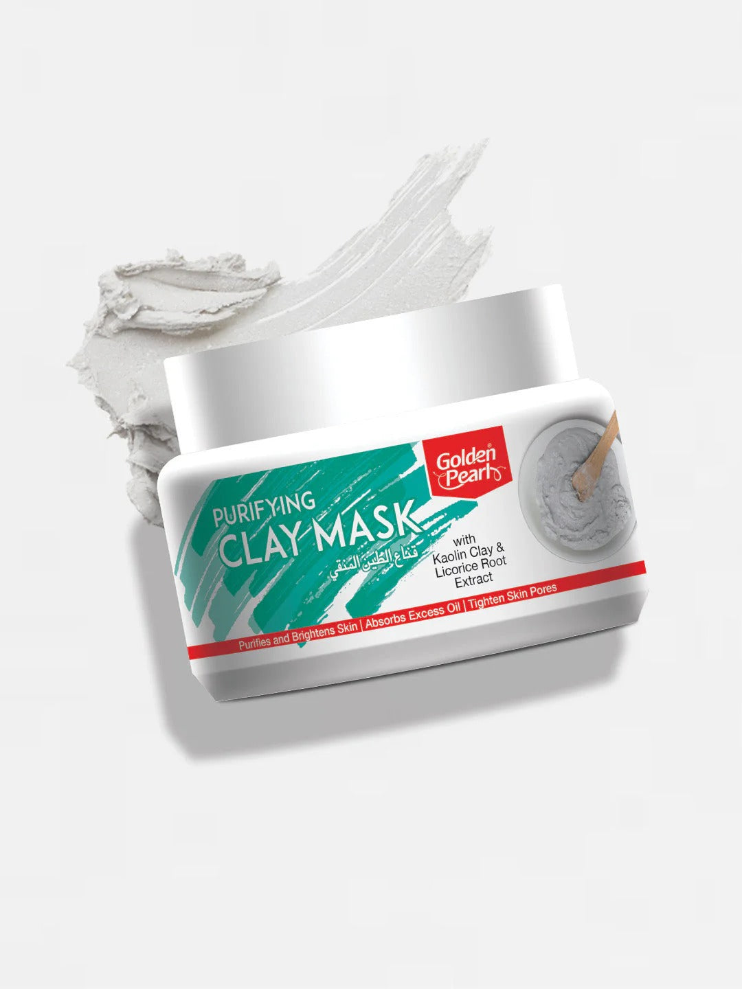 Purifying Clay Mask packaging with a white background