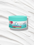 Jar of light moisturizer with a white background