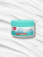 Jar of light moisturizer with a white background