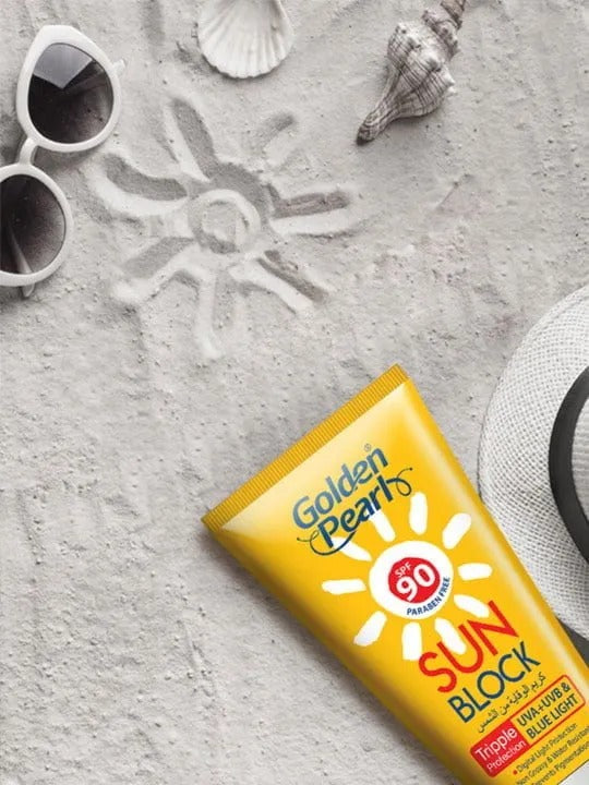 Golden Pearl Sun Block SPF 90