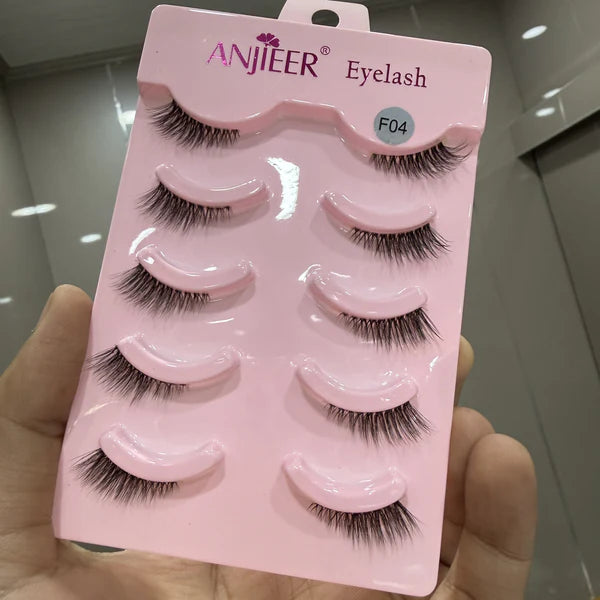 Half Eyelashes 5 Pairs in 1 (F04)