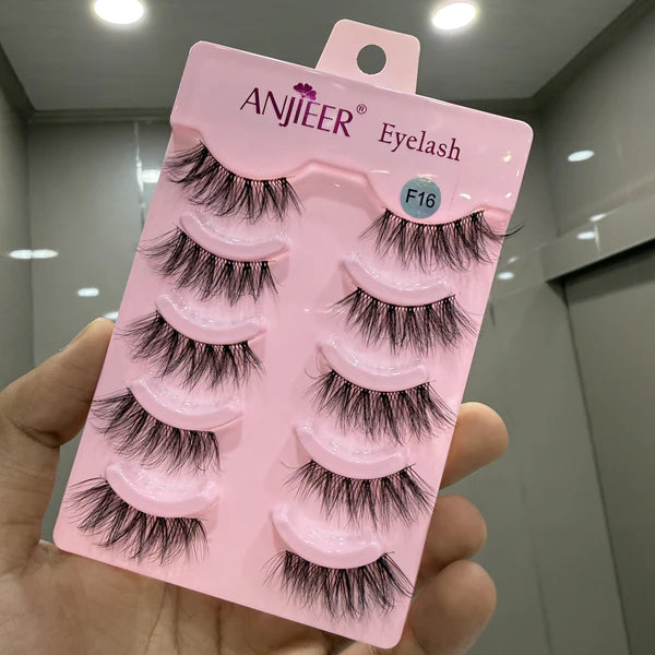 Half Eyelashes 5 Pairs in 1 (F16)