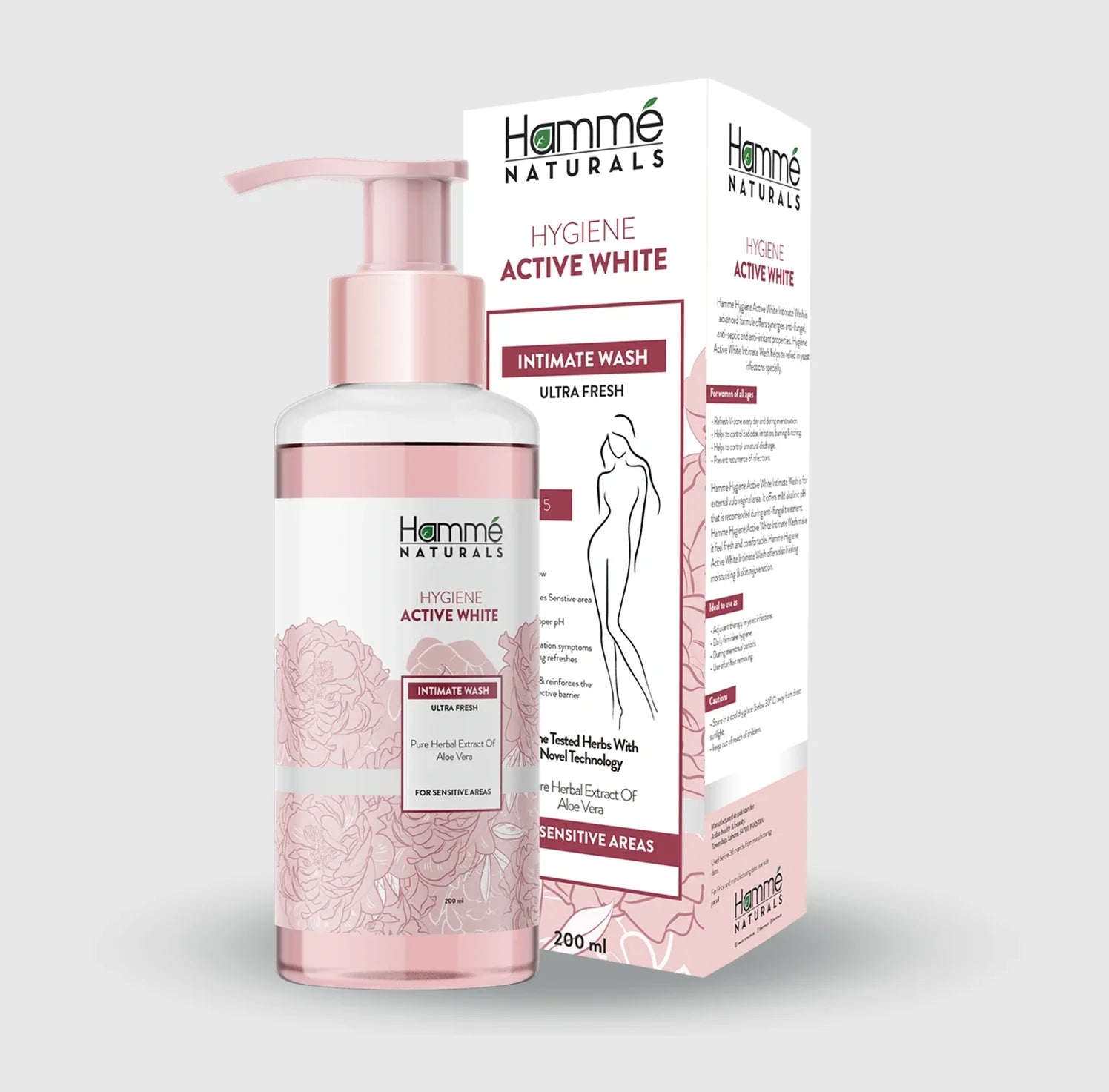 Hamme Naturals Hygiene Active Intimate Wash