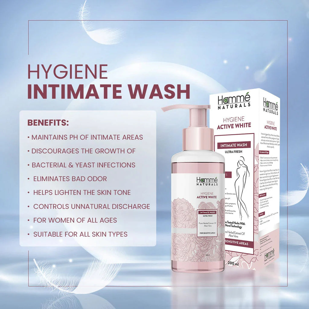 Hamme Naturals Hygiene Active Intimate Wash