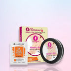 Charisma skincare products including a cream, scrub, and sun rescue moisturizing cream on a pink background