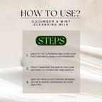 Soft Touch Cucumber and Mint Cleansing Milk