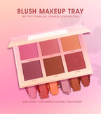 IMAGIC 6 COLOR TOUCH BLUSH PALETTE