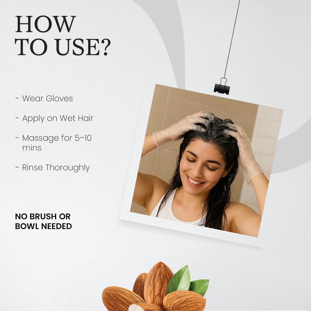 KalaKola Hairwell Shampoo (Natural Black) Sachet