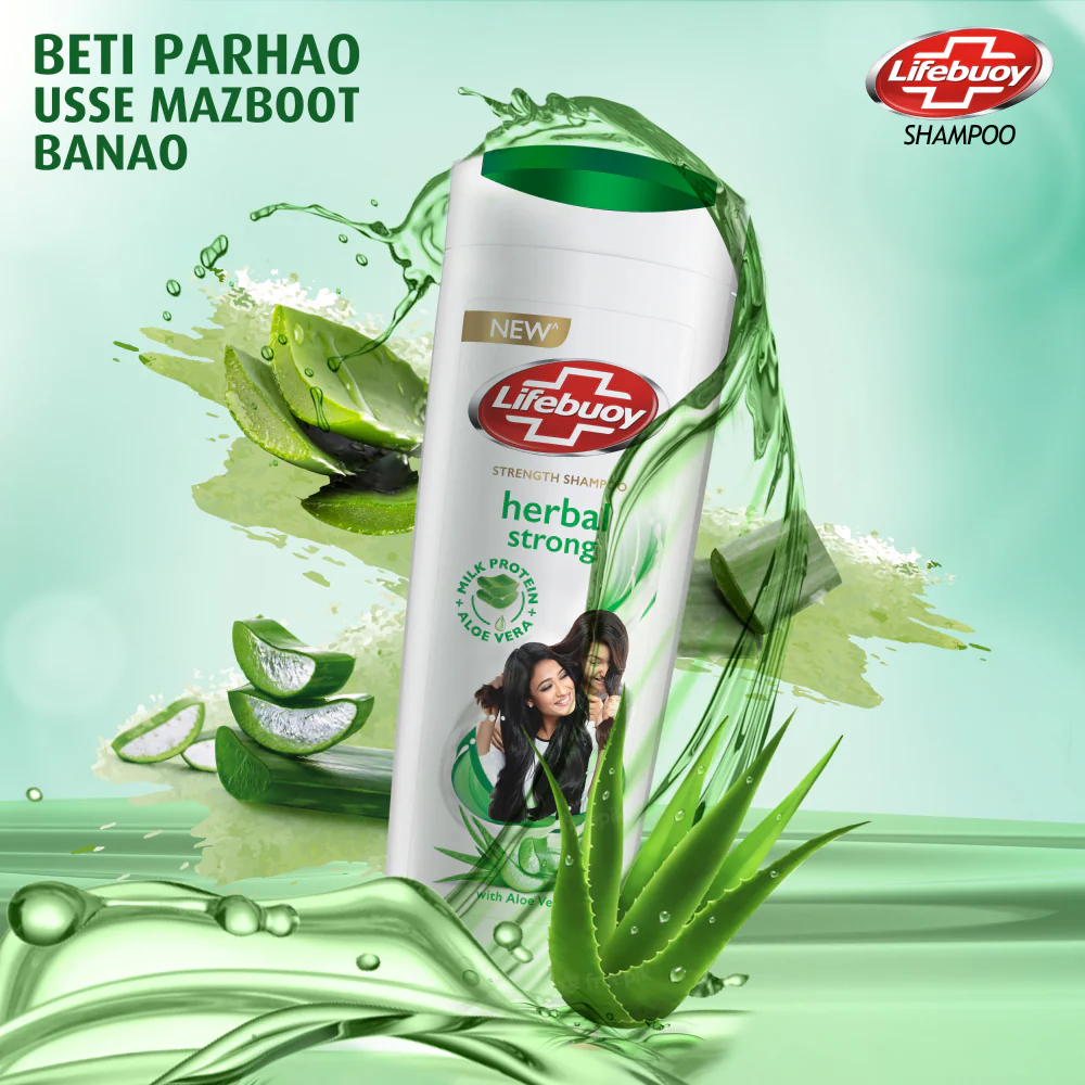 Lifebuoy Herbal Strong Shampoo 90Ml