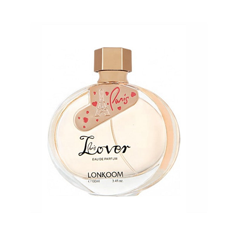 Perfume bottle labeled 'Lonkoom' on a white background