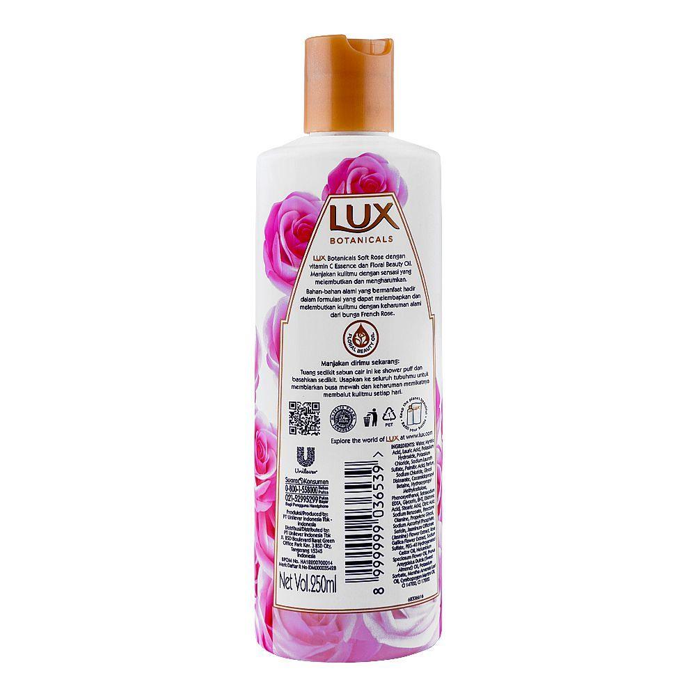 Lux Botanicals Soft Skin Soft Rose Vitamin C Essence Body Wash