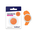 Color correcting concealer with packaging on a white background