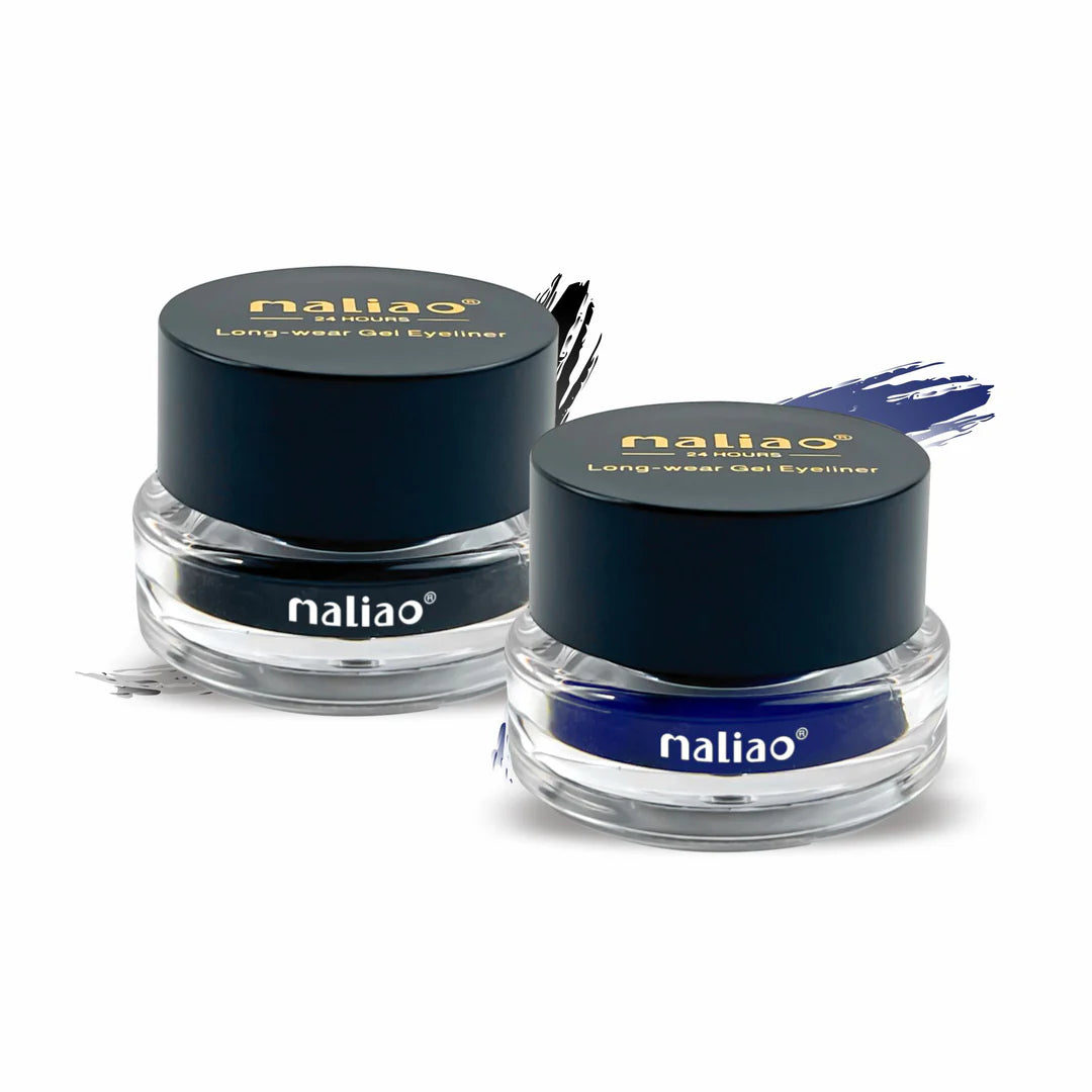 Maliao Professional Long Wear Black And Brown Gel Eyeliner