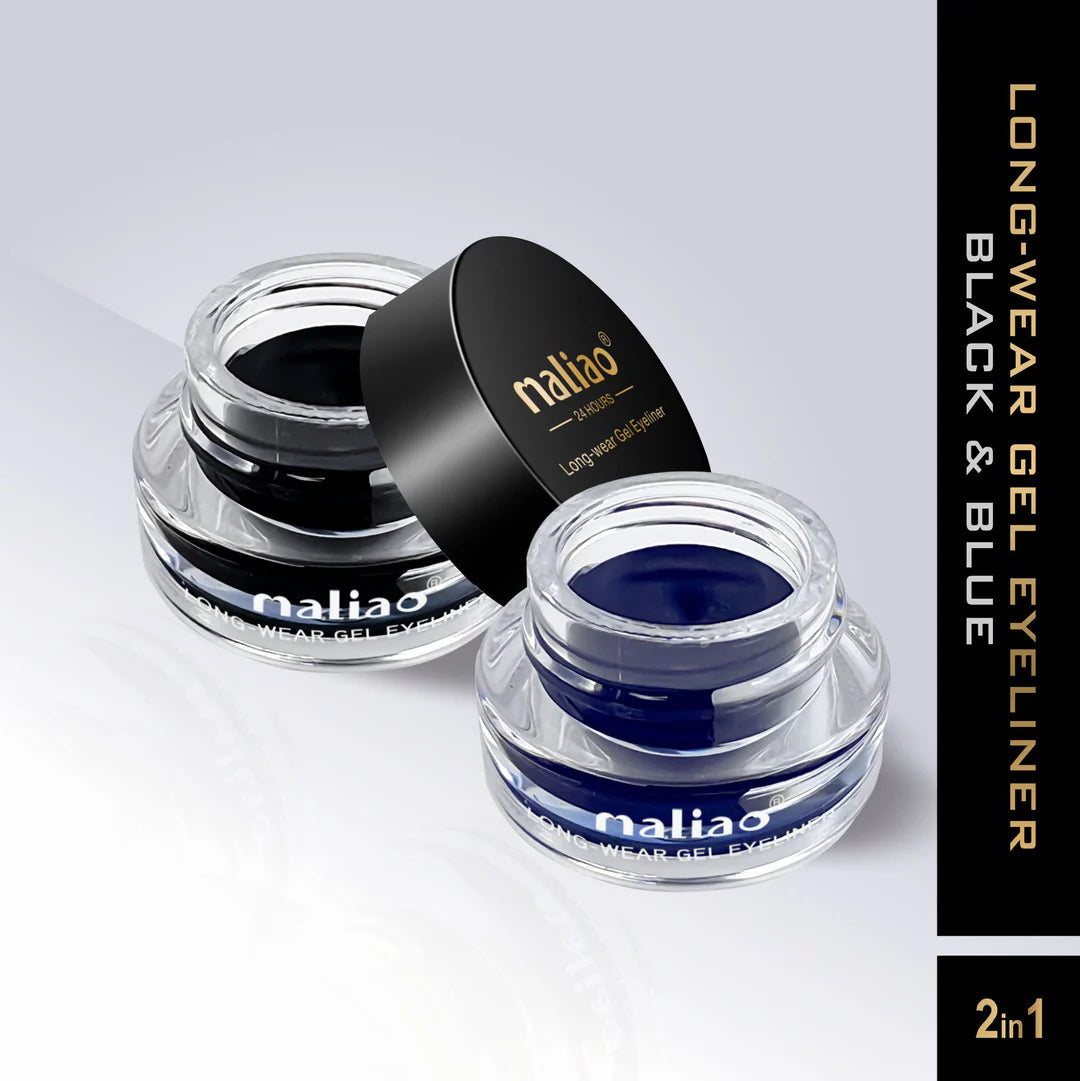 Maliao Professional Long Wear Black And Brown Gel Eyeliner