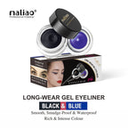Maliao Professional Long Wear Black And Brown Gel Eyeliner
