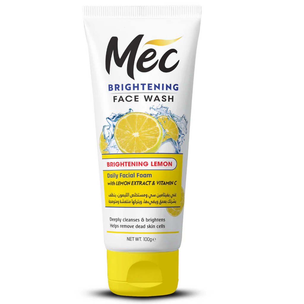 Mec Brightening Lemon Face Wash 100gm