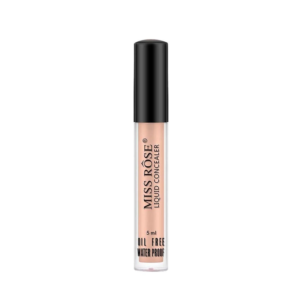 Miss Rose liquid concealer bottle on a white background
