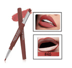 Miss rose 2 In 1 Lip Liner + Lipstick(Pack of 6) Nude