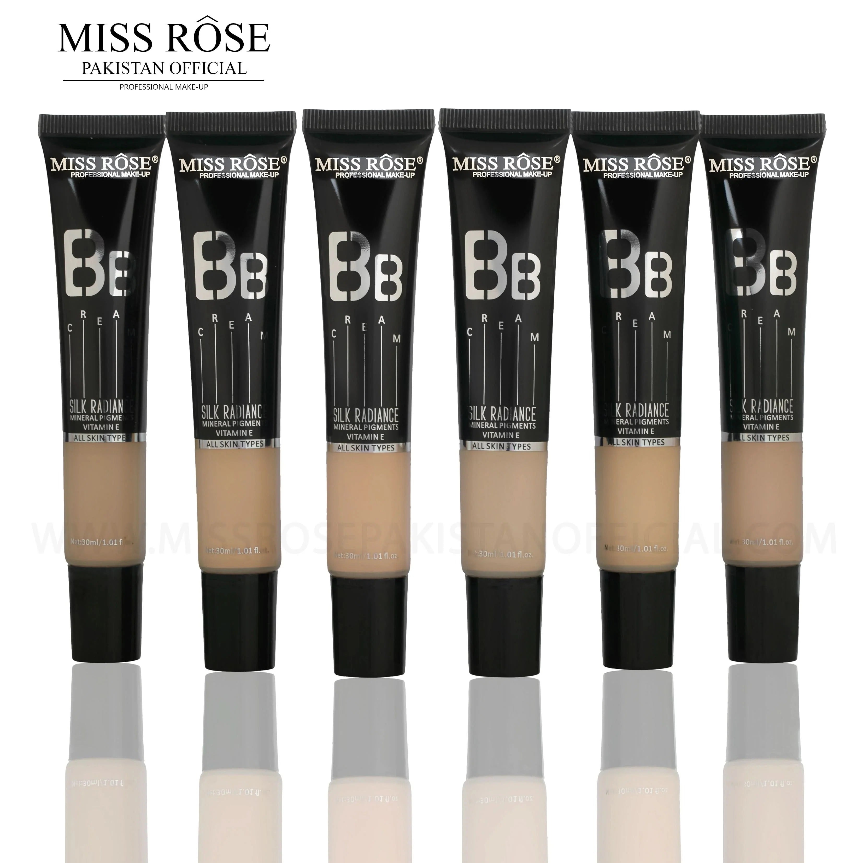 Miss Rose Silk Radiance BB Cream