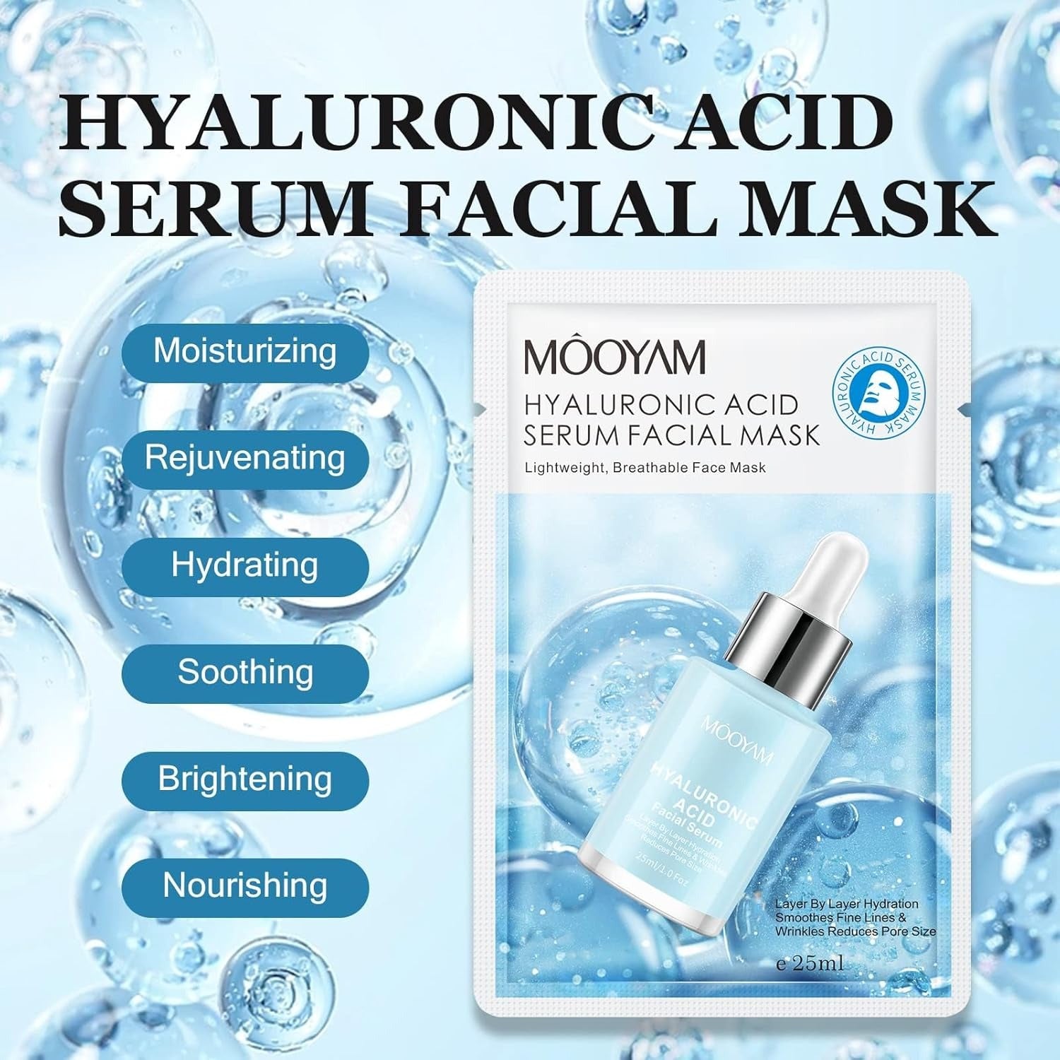 Mooyam Hyaluronic Acid Face Sheet Mask