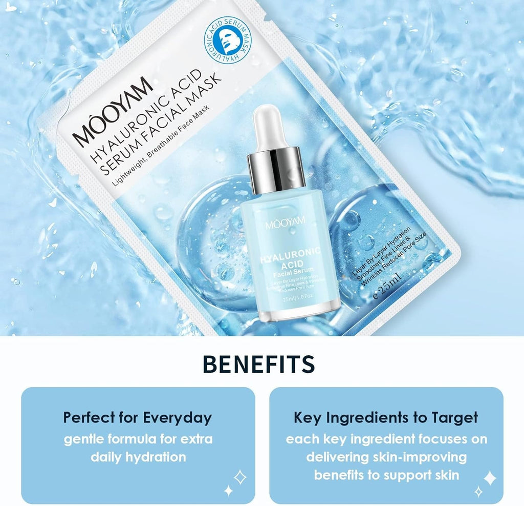 Mooyam Hyaluronic Acid Face Sheet Mask
